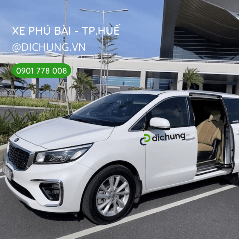 So sánh các loại xe đưa đón sân bay Huế: xe ghép và xe riêng